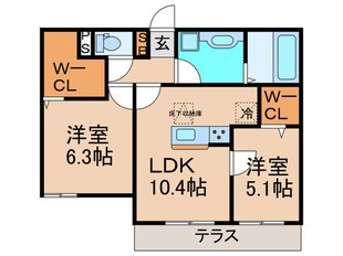 Brillanteの物件間取画像